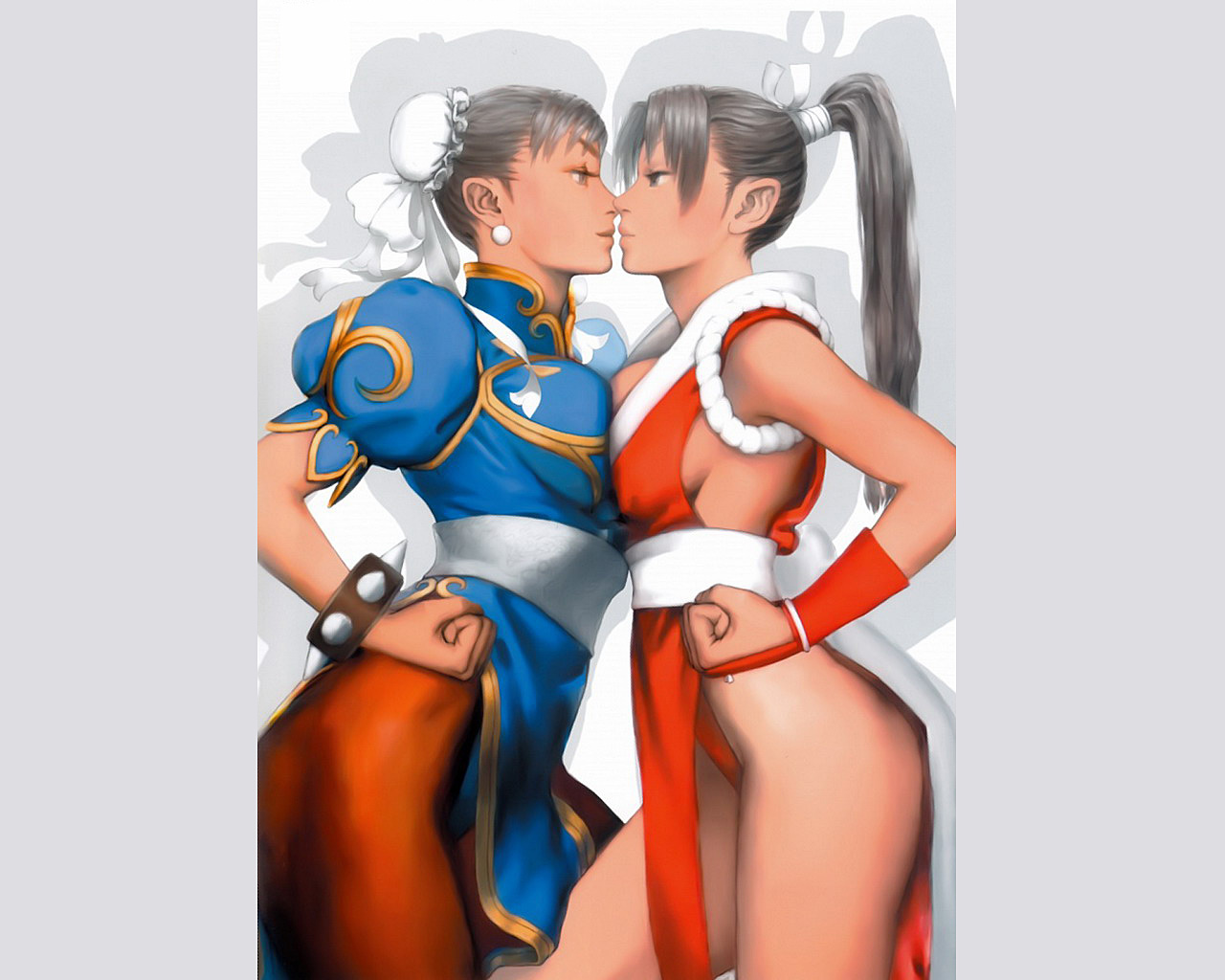 Обои Street Fighter Две Девушки