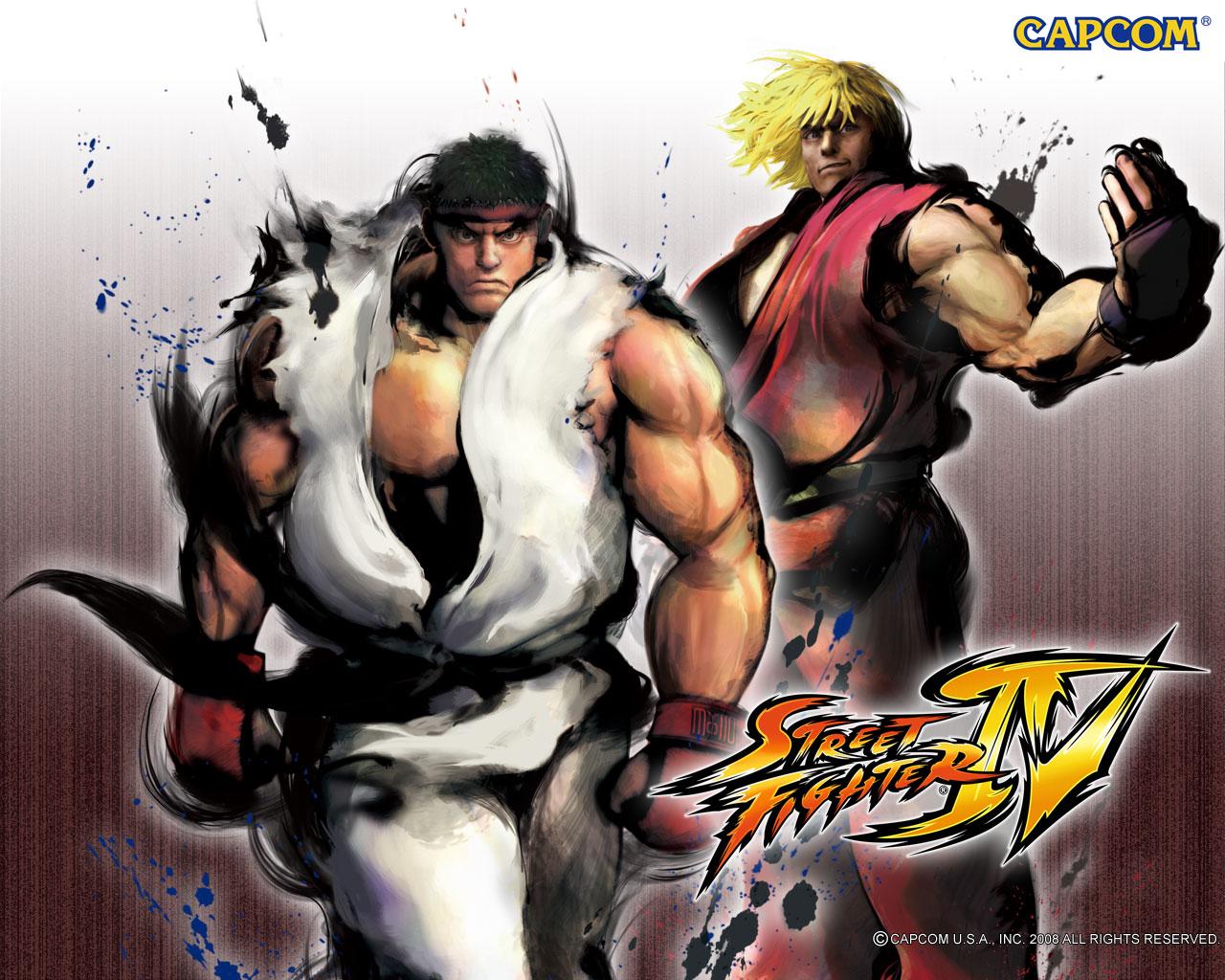 Обои Street Fighter IV Два война